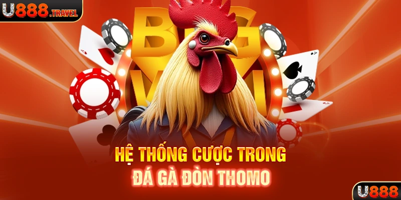 Hệ thống cược trong đá gà đòn Thomo